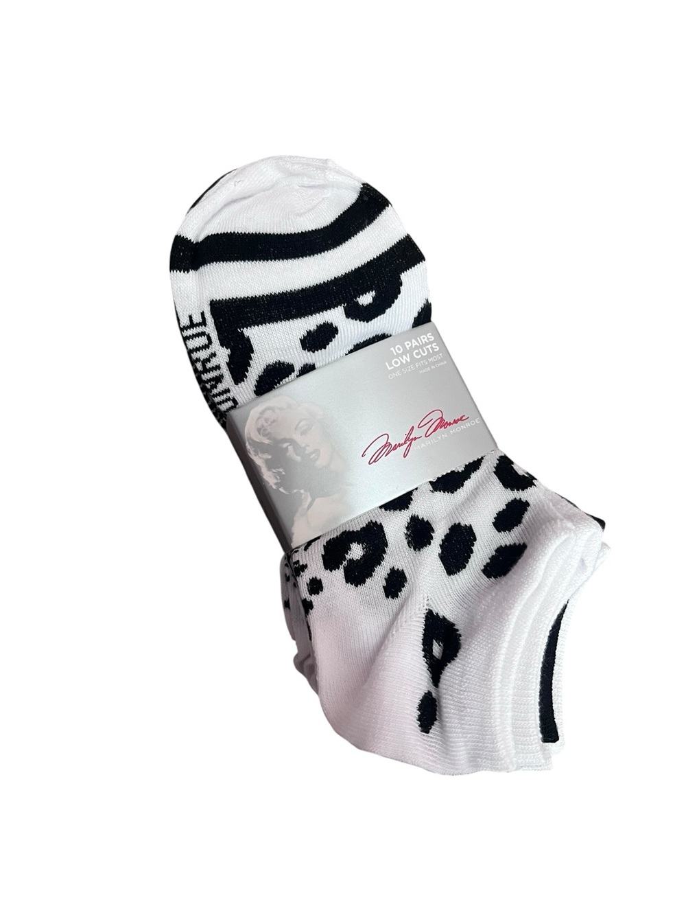 Marilyn Monroe 10-Pair Low Cut Socks